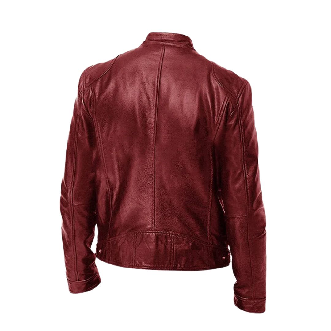 Mira | Lässige Lederjacke für Herren