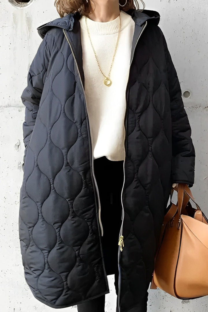 Saskia | Kapuzenjacke mit raffinierten Details