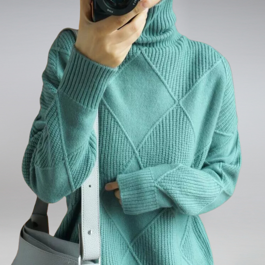 Ilse™ - Rollkragenpullover aus Kaschmir