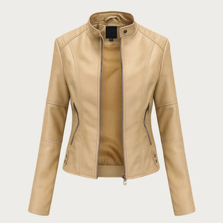 Jeniffer™ | Lederjacke im modernen Stil