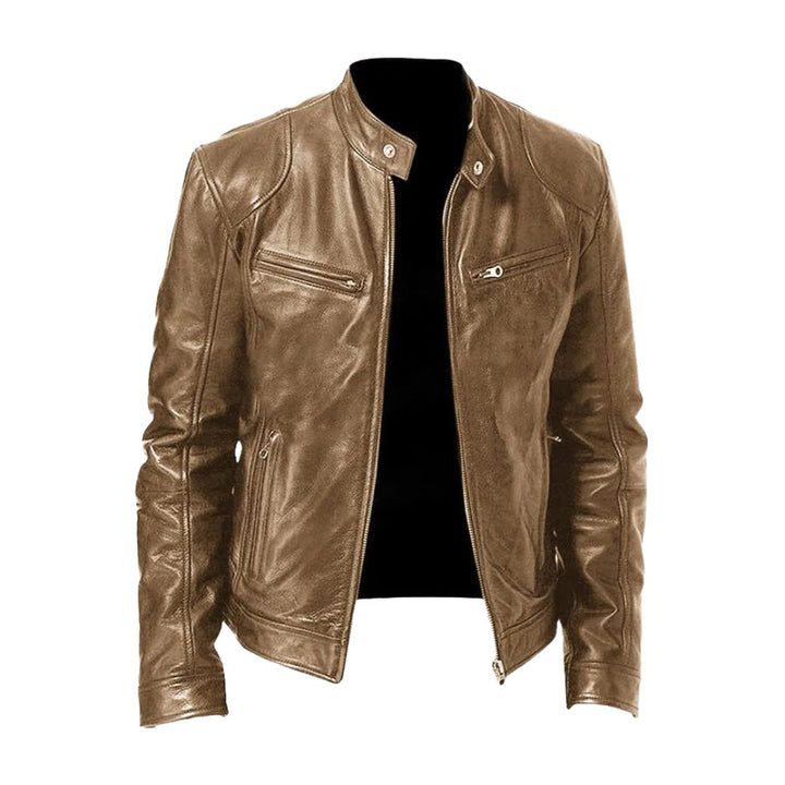 Mira | Lässige Lederjacke für Herren