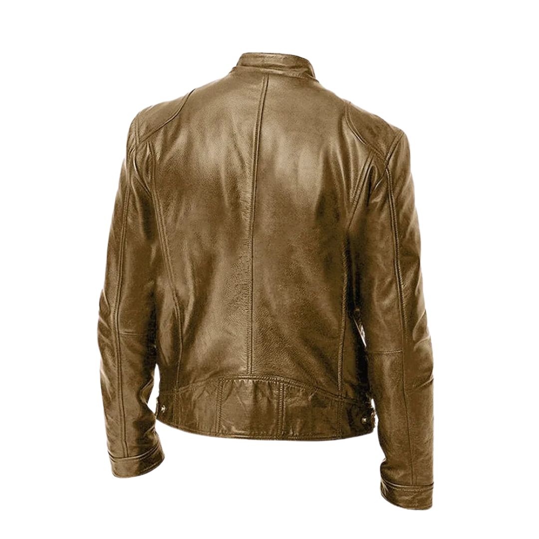 Felix™ | Lässige Lederjacke