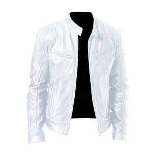 Mira | Lässige Lederjacke für Herren