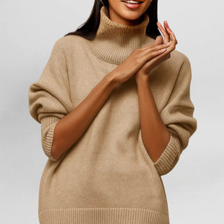Stefanie™ | Strickpullover mit Rollkragen