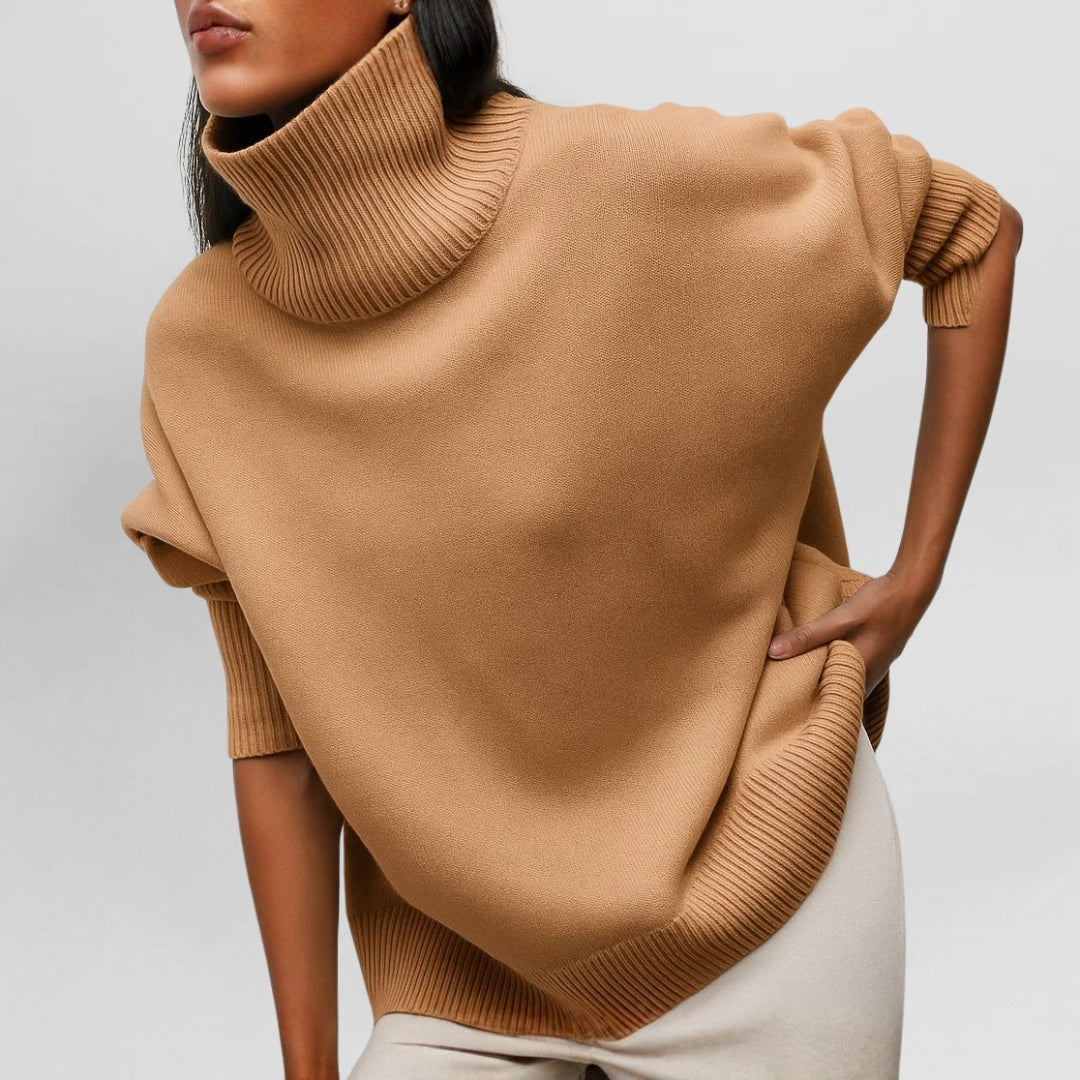 Stefanie™ | Strickpullover mit Rollkragen