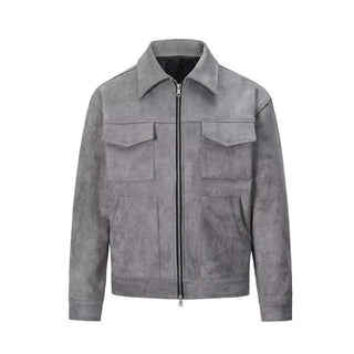 Mira | Oversized Wildleder-Jacke für Herren