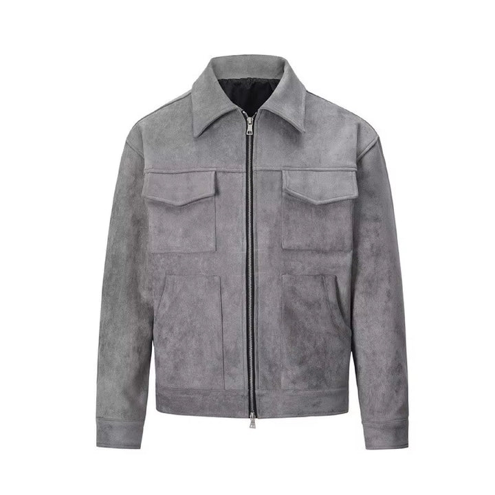 Mira | Oversized Wildleder-Jacke für Herren