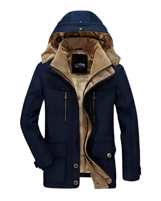Sebastian | Gefütterte Winterjacke warm