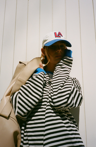 Anika™ | Gestreifter Pullover in Übergröße