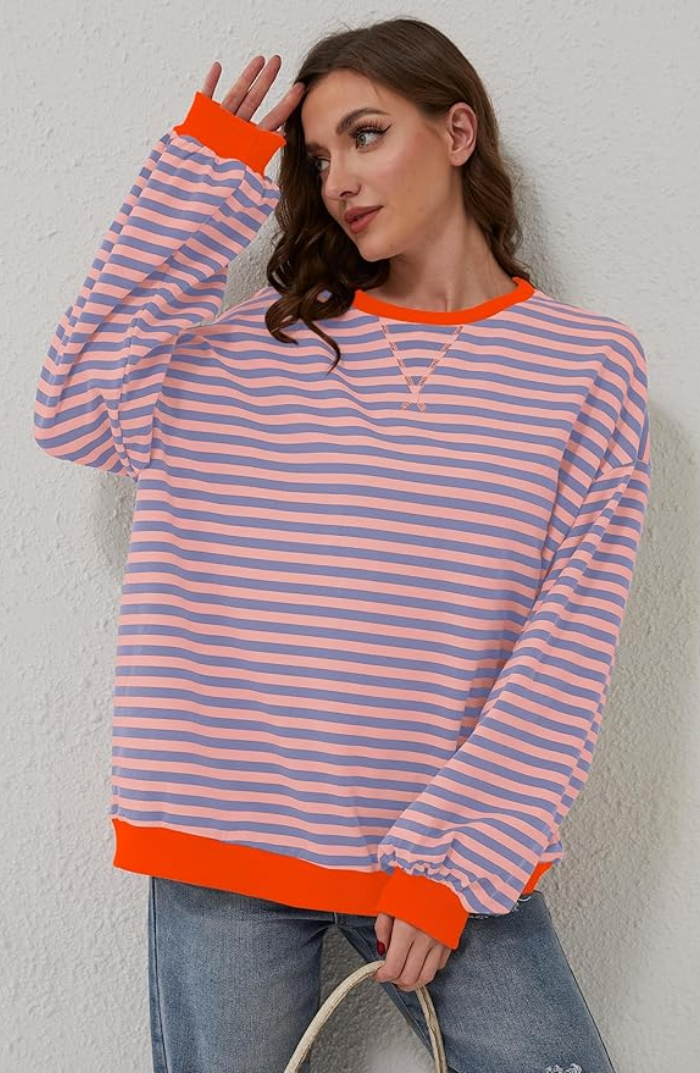 Annelie™ - Gestreifter Pullover