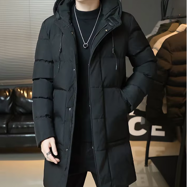 Torben | Lange Winterjacke elegant