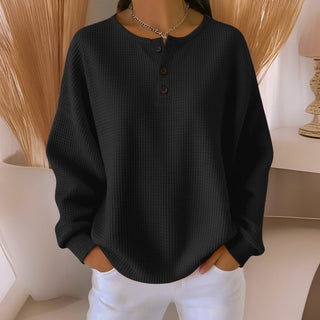 Anne™ | Lässiges Sweatshirt mit Kragen