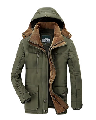 Sebastian | Gefütterte Winterjacke warm