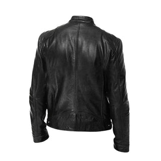 Mira | Lässige Lederjacke für Herren