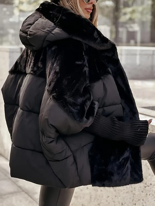 Bomberjacke mit Kapuze für Damen