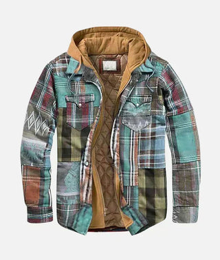 Varel | Patchwork-Jacke im Karodesign