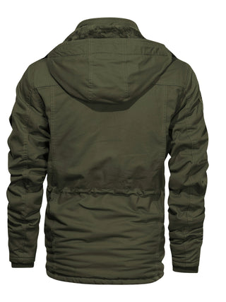 Mira | Lange Outdoor-Herrenjacke – Heavy-Duty &amp; warm gefüttert