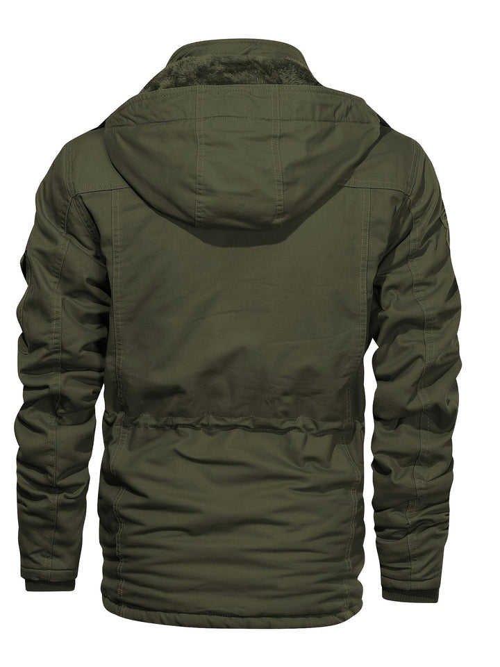 Mira | Lange Outdoor-Herrenjacke – Heavy-Duty &amp; warm gefüttert