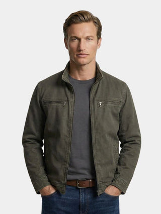 Mira Valmont | Vintage Field Jacket für Herren in Olivgrün