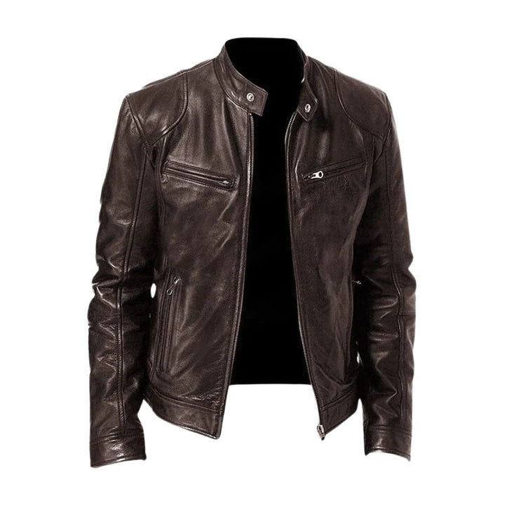 Mira | Lässige Lederjacke für Herren