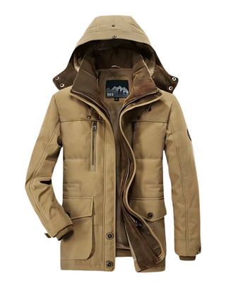 Sebastian | Gefütterte Winterjacke warm