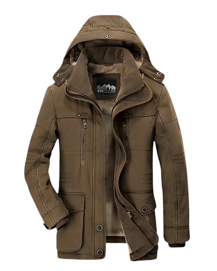 Sebastian | Gefütterte Winterjacke warm