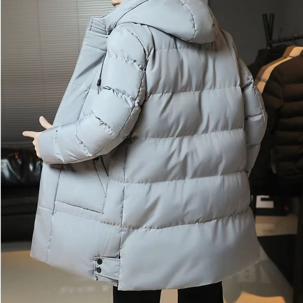Torben | Lange Winterjacke elegant