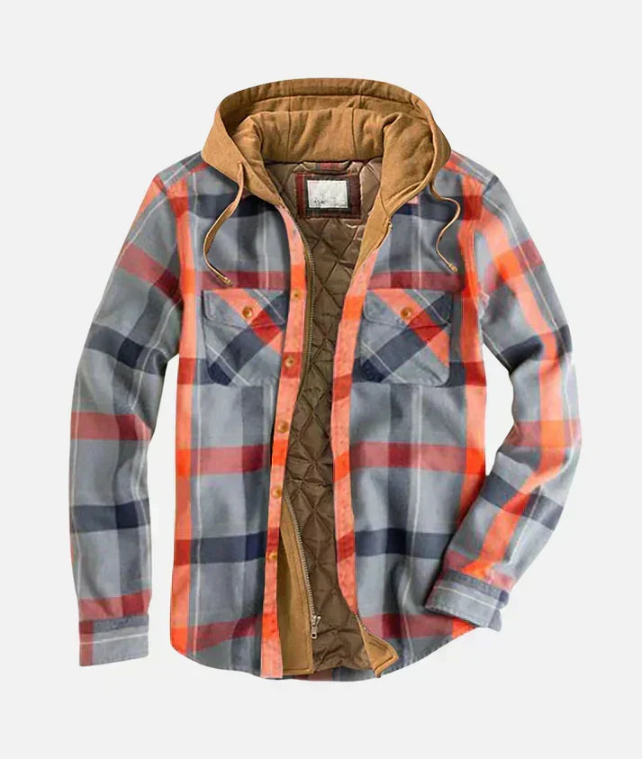 Varel | Patchwork-Jacke im Karodesign