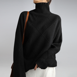 Ilse™ - Rollkragenpullover aus Kaschmir