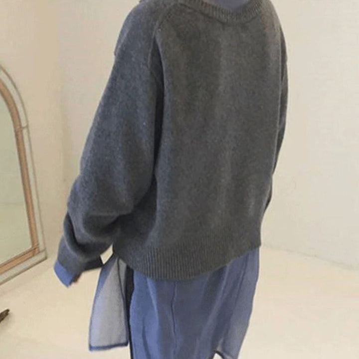 Ashley™| Pullover mit Knöpfen