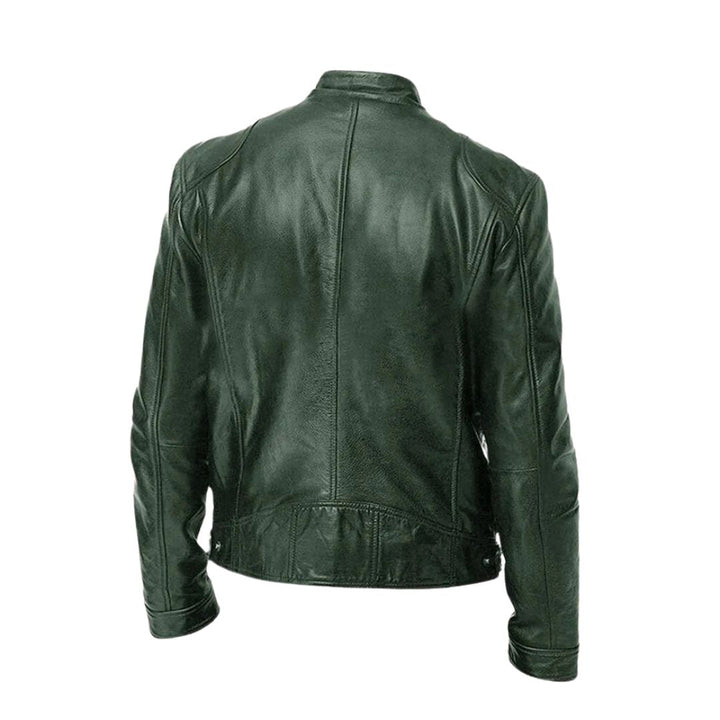 Mira | Lässige Lederjacke für Herren