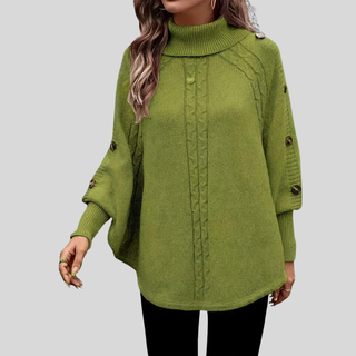 Norelle™ | Hoher Hals Kabelstrickpullover