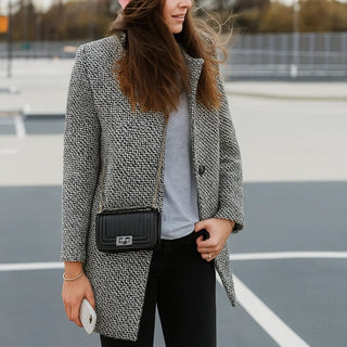 Caterinella™ | Lange Wolljacke