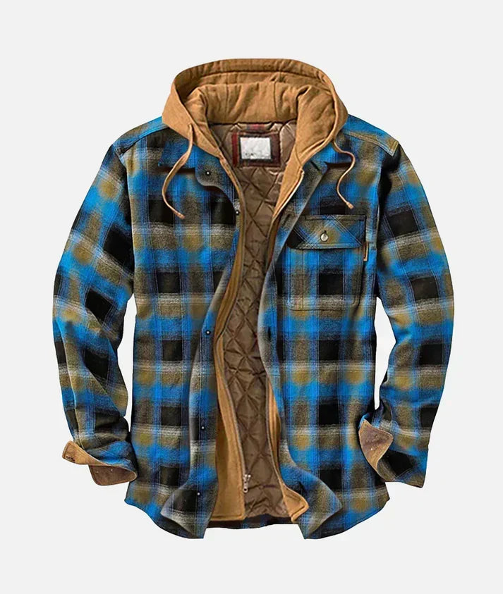 Varel | Patchwork-Jacke im Karodesign
