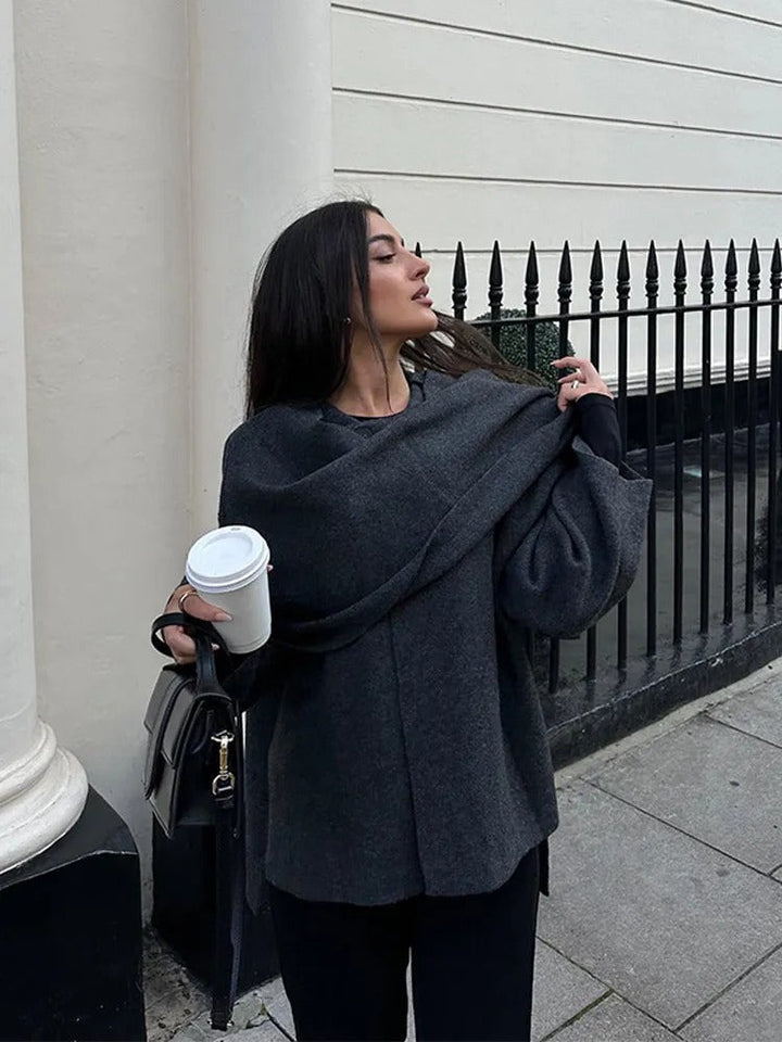Elif - Viraler Cape-Mantel