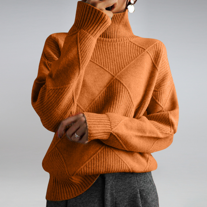 Ilse™ - Rollkragenpullover aus Kaschmir