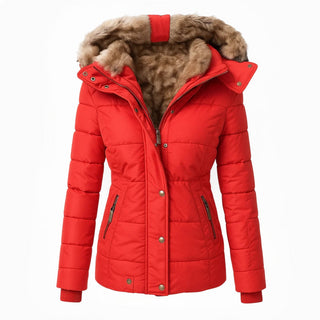 Anna™ | Warmer mit Fell gefütterter Wintermantel