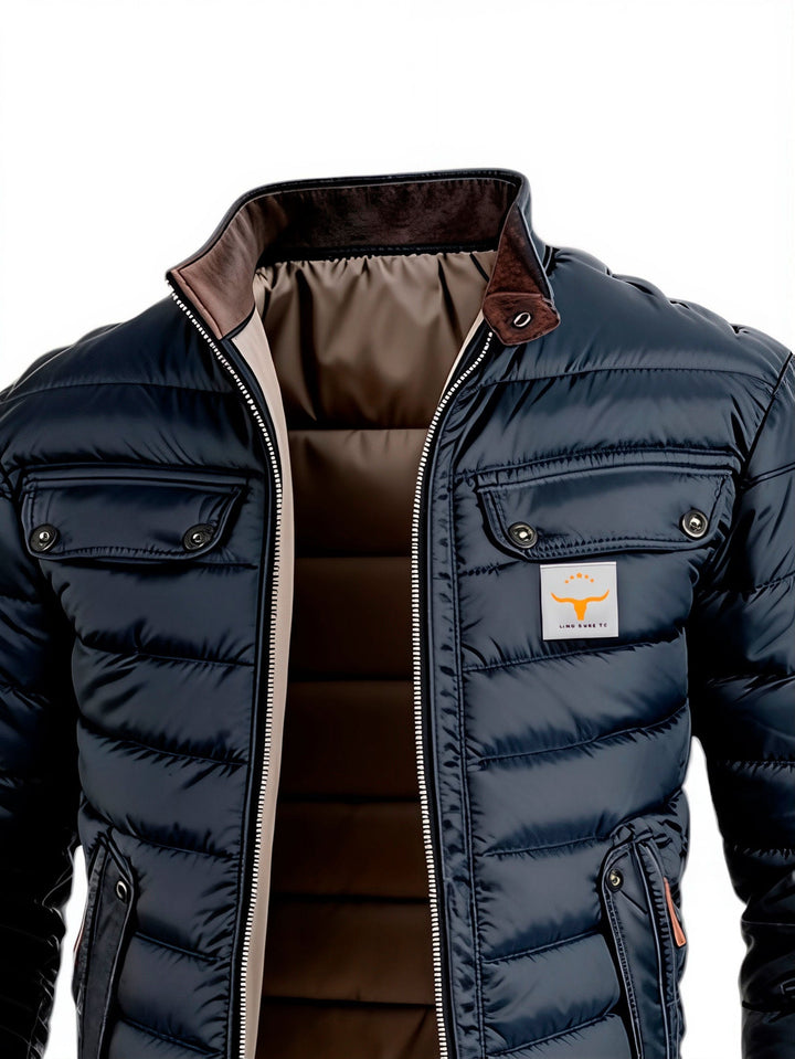 Mira UrbanPilot | Gesteppte Herrenjacke im Retro-Look