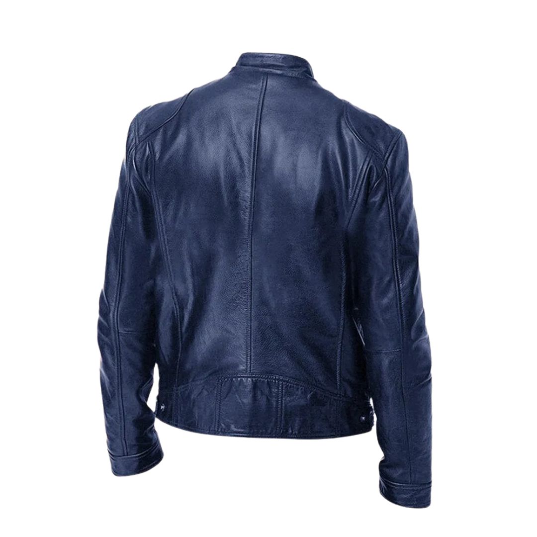Felix™ | Lässige Lederjacke