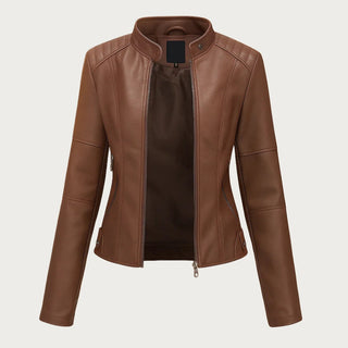 Jeniffer™ | Lederjacke im modernen Stil