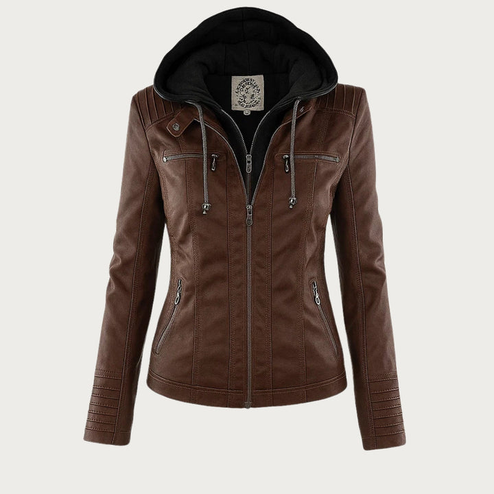 Monika™ | Robuste und elegante Lederjacke