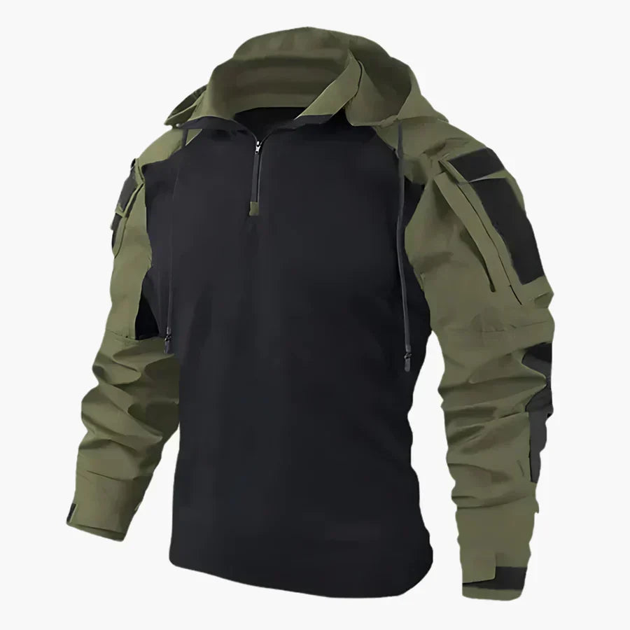 Konrad Taktische Outdoor-Jacke Dunkelgrün