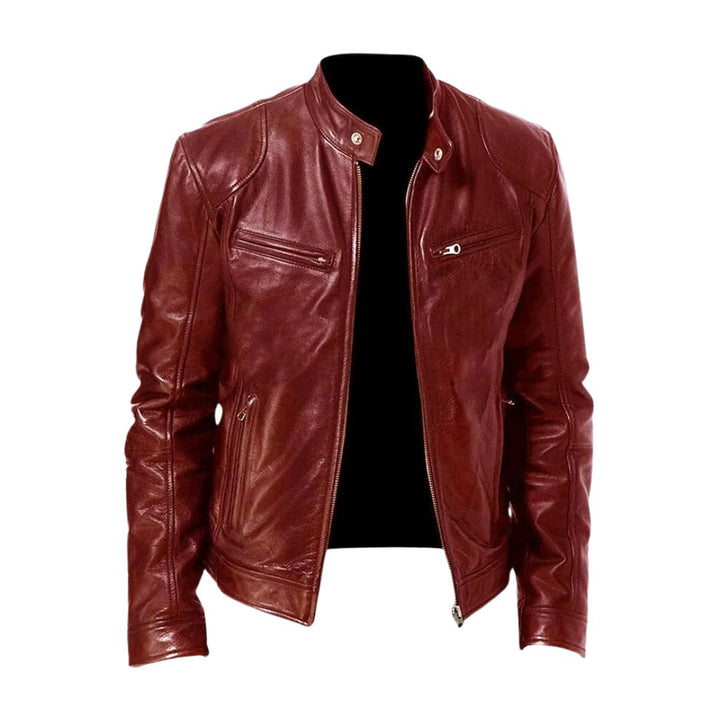 Felix™ | Lässige Lederjacke