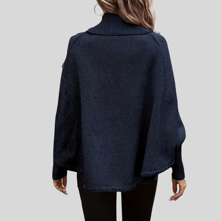 Norelle™ | Hoher Hals Kabelstrickpullover