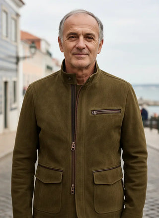 Marlon | Strukturierte Herrenjacke