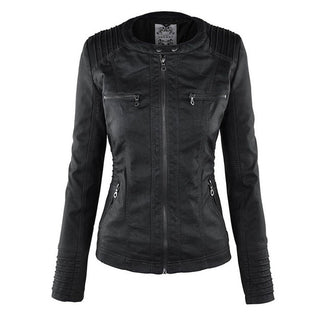 Monika™ | Robuste und elegante Lederjacke