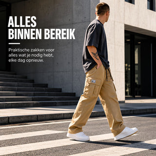 Finn | Cargohose mit XXL-Taschen – 1+1 GRATIS