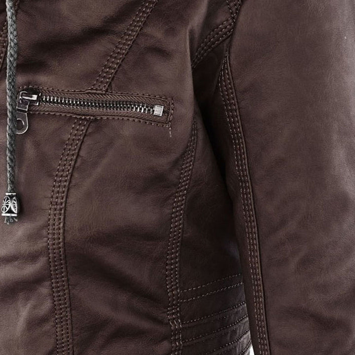 Monika™ | Robuste und elegante Lederjacke
