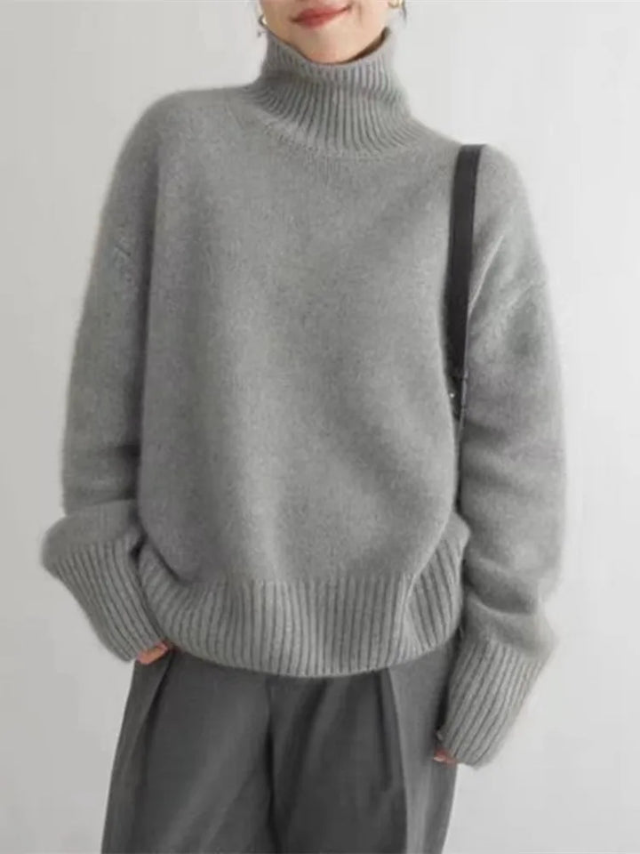 Isabella - Rollkragenpullover aus Kaschmir