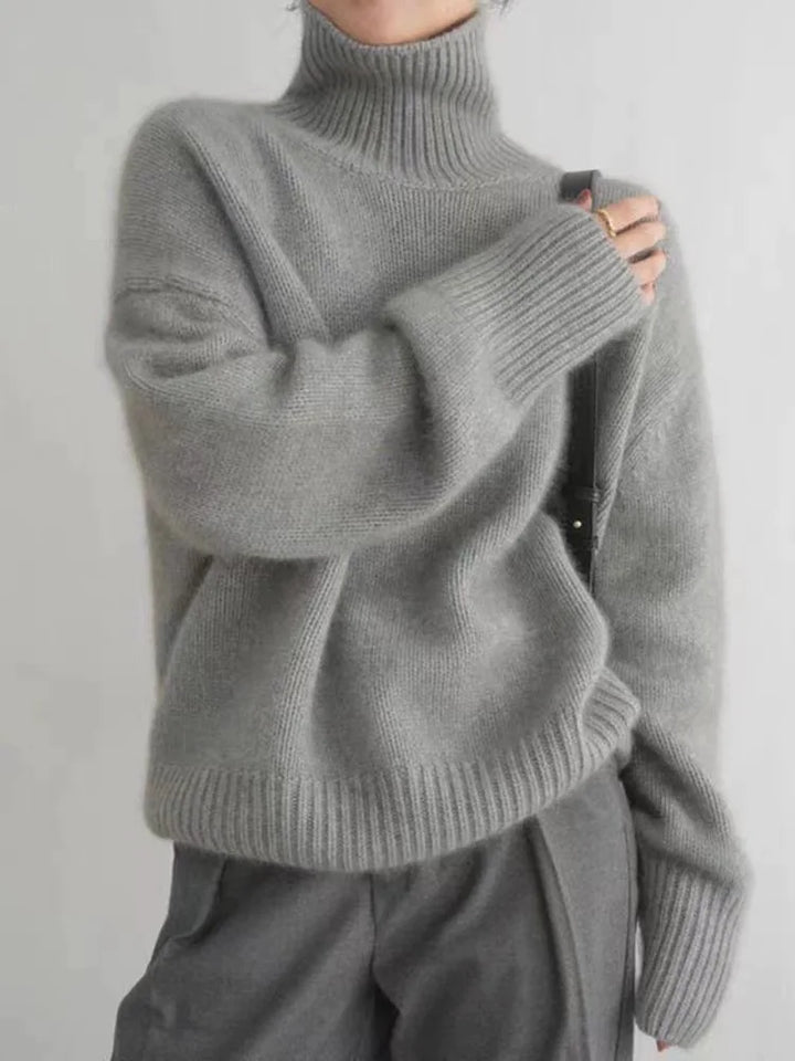 Isabella - Rollkragenpullover aus Kaschmir